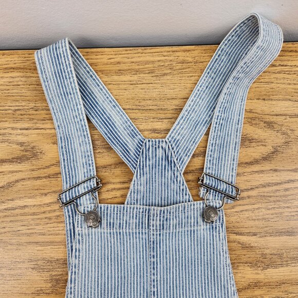 Buffalo David Bitton denim pinstripe overalls XS - Picture 6 of 16